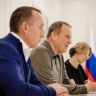 Курскую область с визитом посетил губернатор Ленинградской области Александр Дрозденко