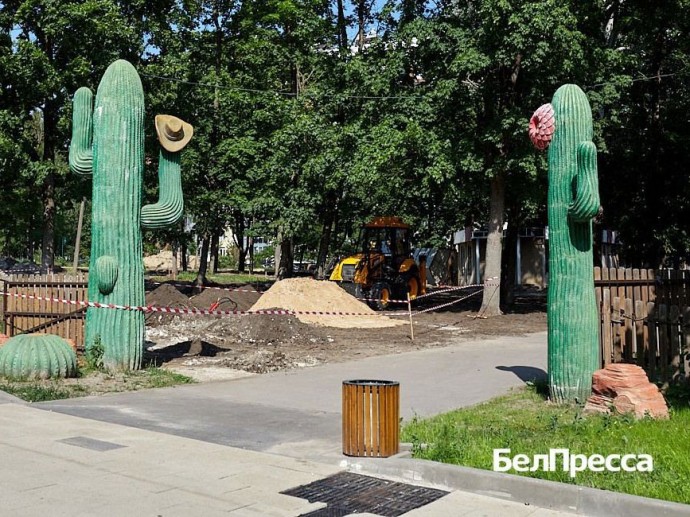 В Белгороде на месте «Тропикано» в парке Ленина обустроят детские площадки