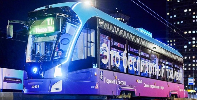 Первый в России беспилотный трамвай проехал уже свыше 18 000 километров