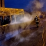 В Астрахани на рассвете сгорела «Газель»