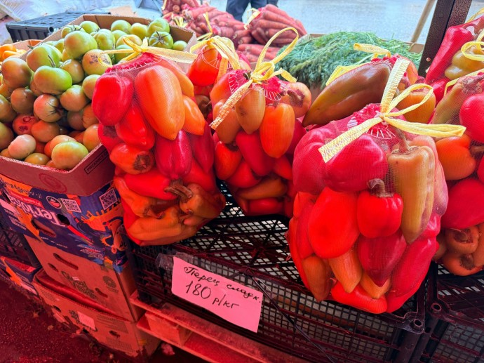 Молочная продукция, мясо и овощи: обзор цен на ярмарке «Продовольствие-2025» в Якутске