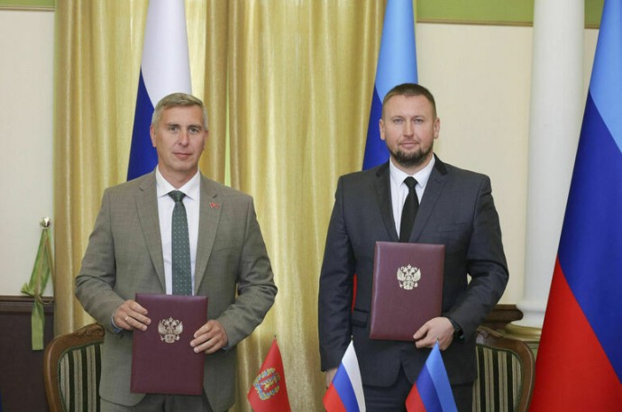 Заксобрание Красноярского края и Народный Совет ЛНР заключили соглашение о сотрудничестве Заксобрание Красноярского края и Народный Совет ЛНР заключили соглашение о сотрудничестве