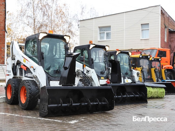 1 414 спецмашин задействуют для зимней уборки белгородских дорог