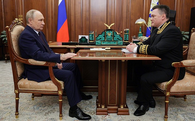 Встреча с Председателем Верховного Суда Игорем Красновым