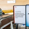 Стикеры с правилами пользования эскалаторами разместили на станции метро «Комсомольская»