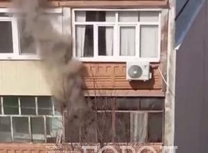 Пензенцы сообщают о пожаре в многоквартирном доме на Шуисте