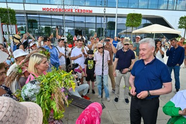 Открытие новой набережной в музее-заповеднике «Коломенское»