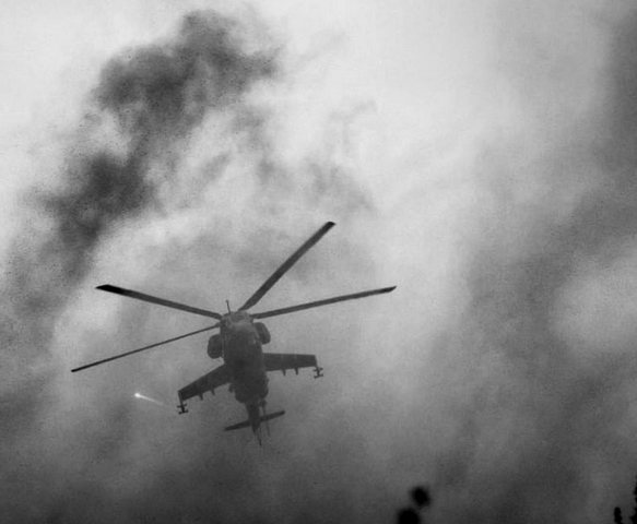 "Герань", возможно, с Р-60, стала причиной гибели украинского вертолета Ми-24 "Герань", возможно, с Р-60, стала причиной гибели украинского вертолета Ми-24