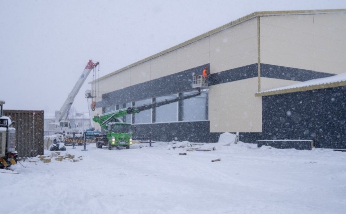 В Дальнем готовят к открытию современный спортивный комплекс В Дальнем готовят к открытию современный спортивный комплекс