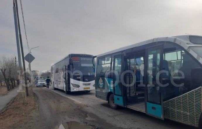 Женщина пострадала в Приморье в результате ДТП с пассажирскими автобусами