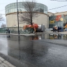 Во центре Владивостоке перекрыли проезд к набережной