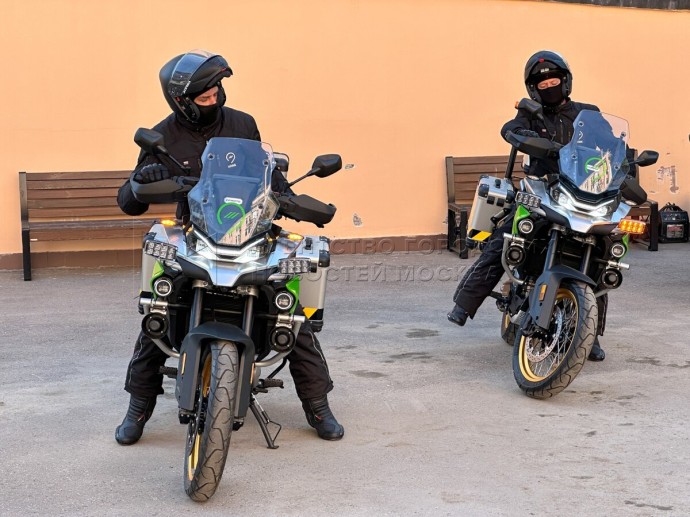 Мотопатруль ЦОДД завершил работу в столице в этом сезоне