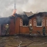 В Башкирии пожар уничтожил дом из-за детской шалости