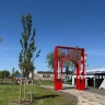 В парке «Берега» Белгорода установили арки Победы