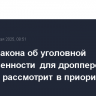Проект закона об уголовной ответственности для дропперов Госдума рассмотрит в приоритетном порядке
