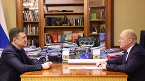 Александр Новак провёл рабочую встречу с губернатором Севастополя Михаилом Развожаевым