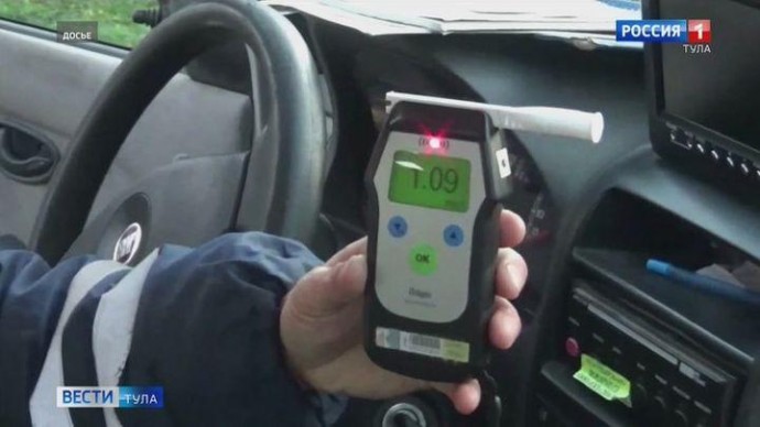 За выходные тульские автоинспекторы выявили 40 пьяных водителей