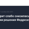 Уолл-стрит слабо снизилась в ожидании решения Федрезерва