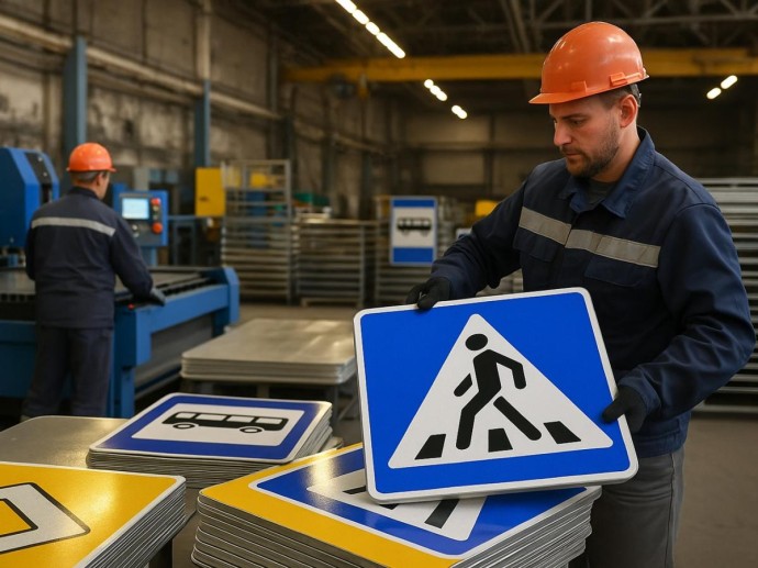 Росстандарт утвердил обновлённые ГОСТы на дорожные знаки с 1 января 2026 года