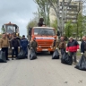 Тульские строители провели субботник в Мариуполе