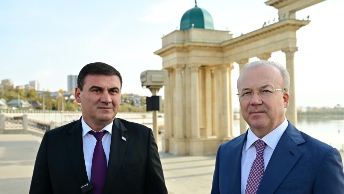 Делегация Абхазии принимает участие в праздничных мероприятиях в Уфе