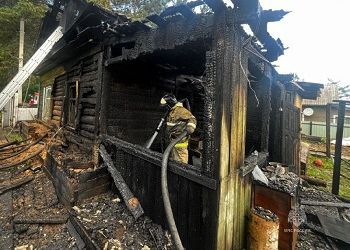 В Приамурье многодетную семью спасли из горевшего дома соседи