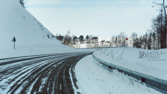 Дорожники Бурятии мобилизованы для устранения последствий снегопада на трассе «Байкал»