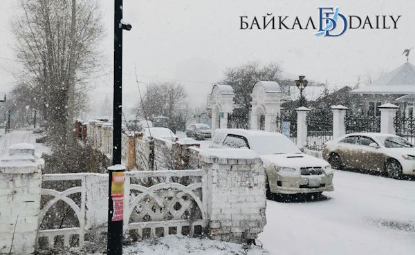 Март в Бурятии завершается снежной погодой