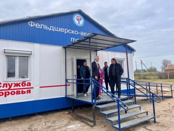 В Астраханской области строят новые ФАПы