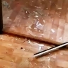 Россиянин снял на видео последствия падения обломков БПЛА на железнодорожную станцию