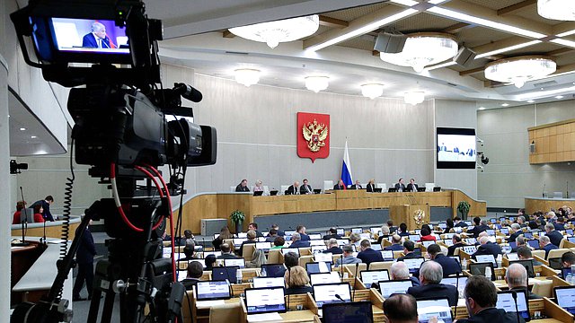 Вячеслав Володин и депутаты поблагодарили разработчиков и создателей крылатой ракеты неограниченной дальности «Буревестник»