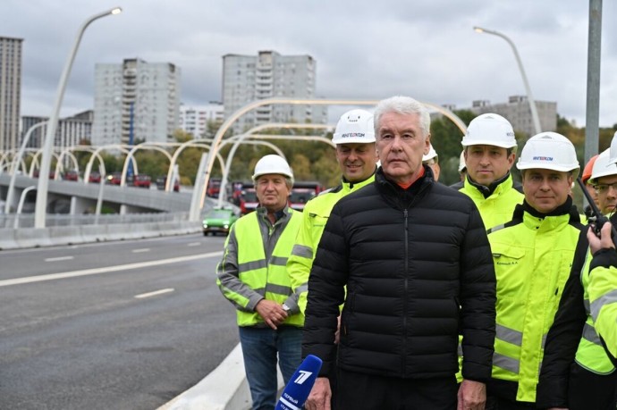 Собянин: Строительство эстакады на шоссе Энтузиастов завершат в 2027 году Собянин: Строительство эстакады на шоссе Энтузиастов завершат в 2027 году