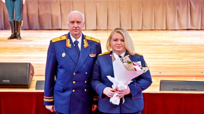 Руководитель следственного отдела Центрального района Тулы получила государственную награду