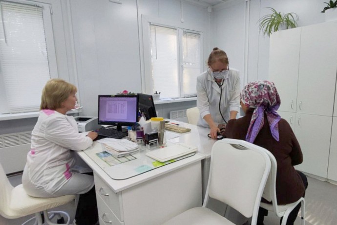 Жители села Лазарево Уржумского района активно проходят диспансеризацию