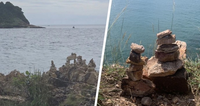 Туристов призвали не складывать камни в пирамиды у природных достопримечательностей Таиланде. Почему? Туристов призвали не складывать камни в пирамиды у природных достопримечательностей Таиланде. Почему?