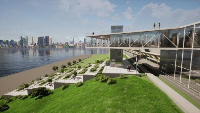 Проектирование смотровой площадки на набережной Перми завершат не ранее конца 2025 года