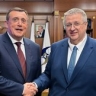 Алексей Оверчук провёл встречу с губернатором Сахалинской области Валерием Лимаренко