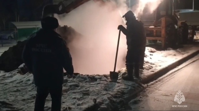 В городе Башкирии ликвидируют последствия коммунальной аварии