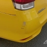 Неизвестный столкнулся с Toyota Corolla Fielder и скрылся с места ДТП в Южно-Сахалинске
