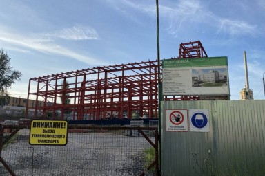 ​В Перми продолжается строительство нового бассейна на Гайве