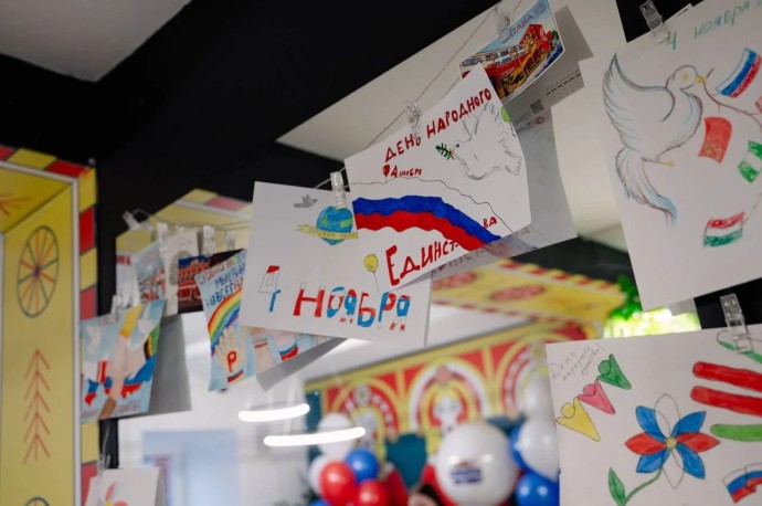 В Туле для детей участников СВО устроили праздник в Универмаге тульских брендов