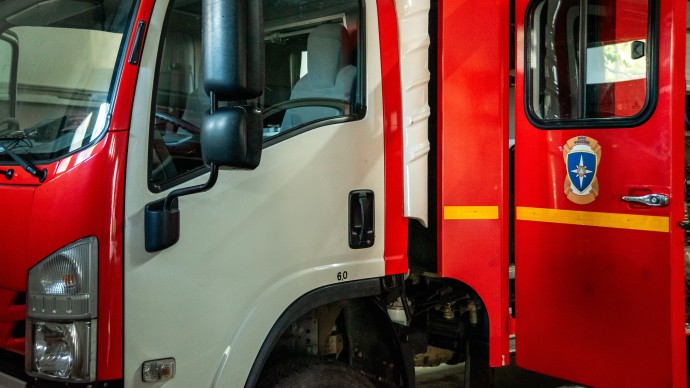 22 человека эвакуировали из горящего дома на 5-й Советской улице