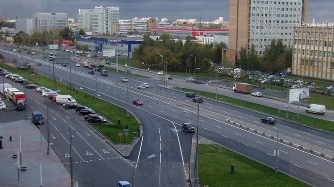 В Москве завершено плановое обновление дорожного покрытия на Варшавском шоссе