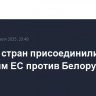 Восемь стран присоединились к санкциям ЕC против Белоруссии