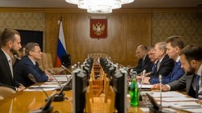 Виталий Савельев провёл рабочую встречу с губернатором Вологодской области Георгием Филимоновым