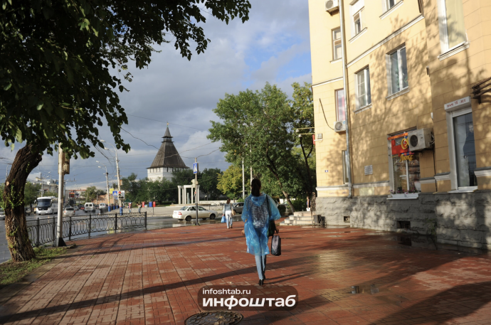 Дождь с порывистым ветром обещают астраханцам 24 апреля