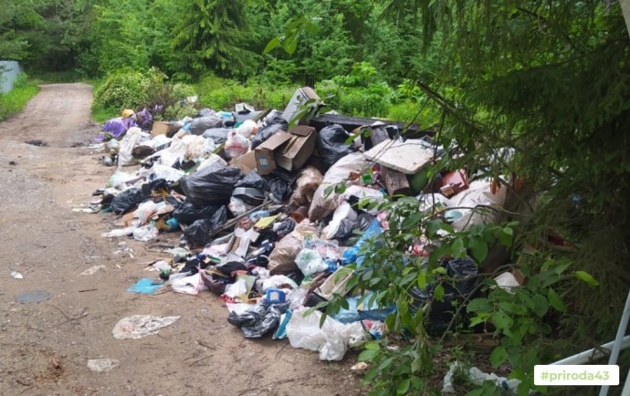 Минэкологии требует убрать свалку у СНТ «Чижеги» в Кирово-Чепецком районе