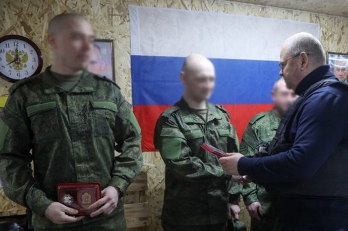 Губернатор Пензенской области навестил бойцов-земляков во время поездки на Курщину