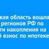Иркутская область вошла в топ-20 регионов РФ по скорости накопления на первый взнос по ипотеке