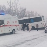 В Амурской области столкнулись автобус и рефрижератор